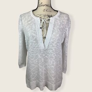 Loft Linen blend sweater size XL